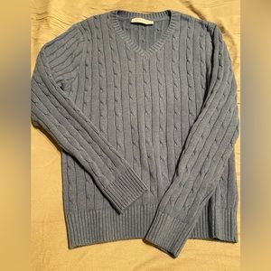 NWOT Paul James Knitwear French Blue Sweater